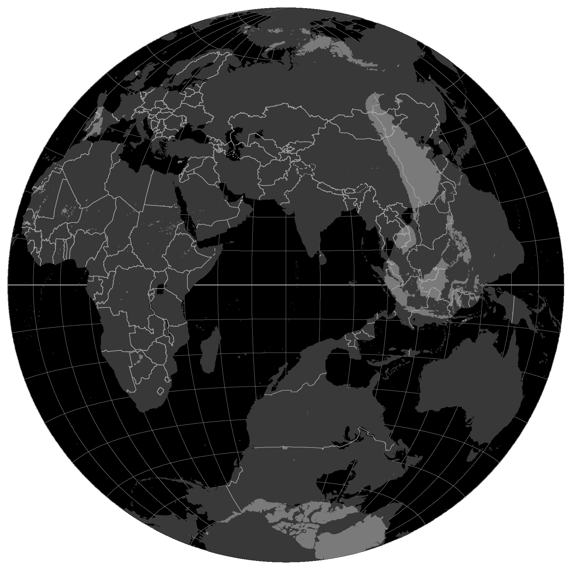 Antipodes Map : 対蹠地マップ