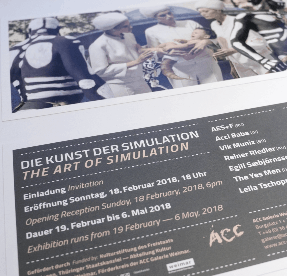 ‘The Art of Simulation’ | Weimar, Germany | 2018